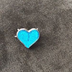 Blue Heart Pendant